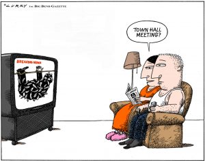 Political cartoon from Tom Curry